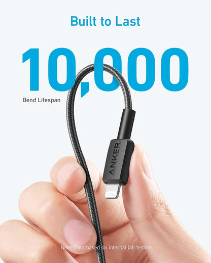 Anker 322 6ft Braided USB-C to Lightning Cable